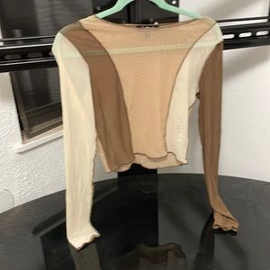 Brown long sleeve